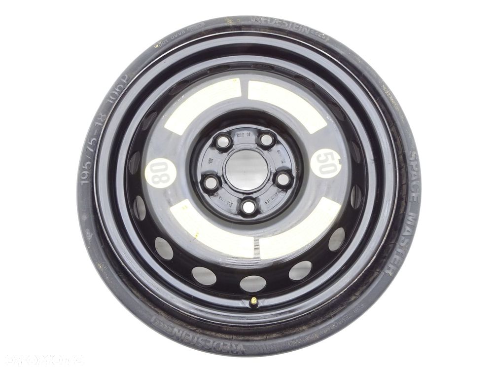 Koło zapasowe felga dojazdowa 5x130 r18 195/75-18 7l0010300r audi q7 4l - 1