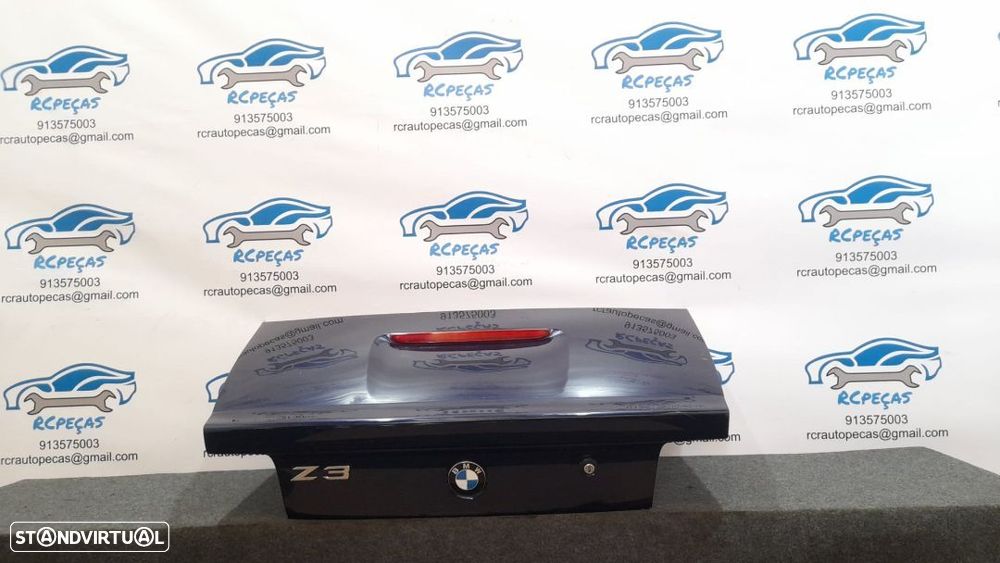 PORTA TAMPA MALA BMW Z3 ROADSTER 41628398668 8398668 FECHO PUXADOR LUZ 3º STOP - 3