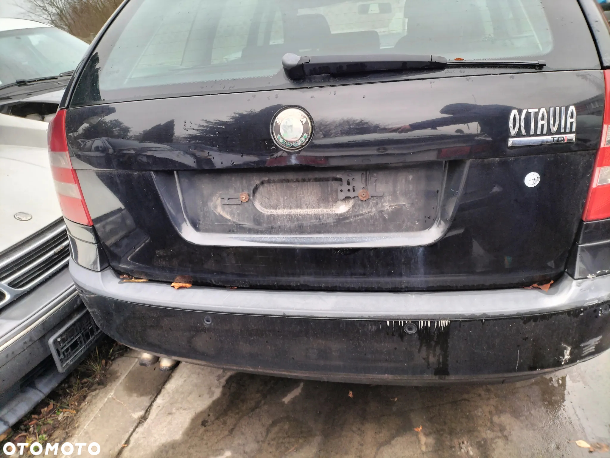 CAŁE AUTO NA CZĘŚCI LUSTERKA KIEROWNICA FOTELE LICZNIK SKODA OCTAVIA II PRZED LIFT - 12