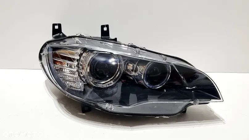 REFLEKTOR PRAWY XENON BMW X6 E71 NIE SKRĘTNY KPL EUROPA - 1