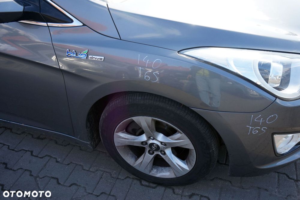 MASKA ZDERZAK BŁOTNIKI LAMPY I40 VF T6S  HYUNDAI 2011-2014 SZARY PRZÓD KOMPLETNY - 14
