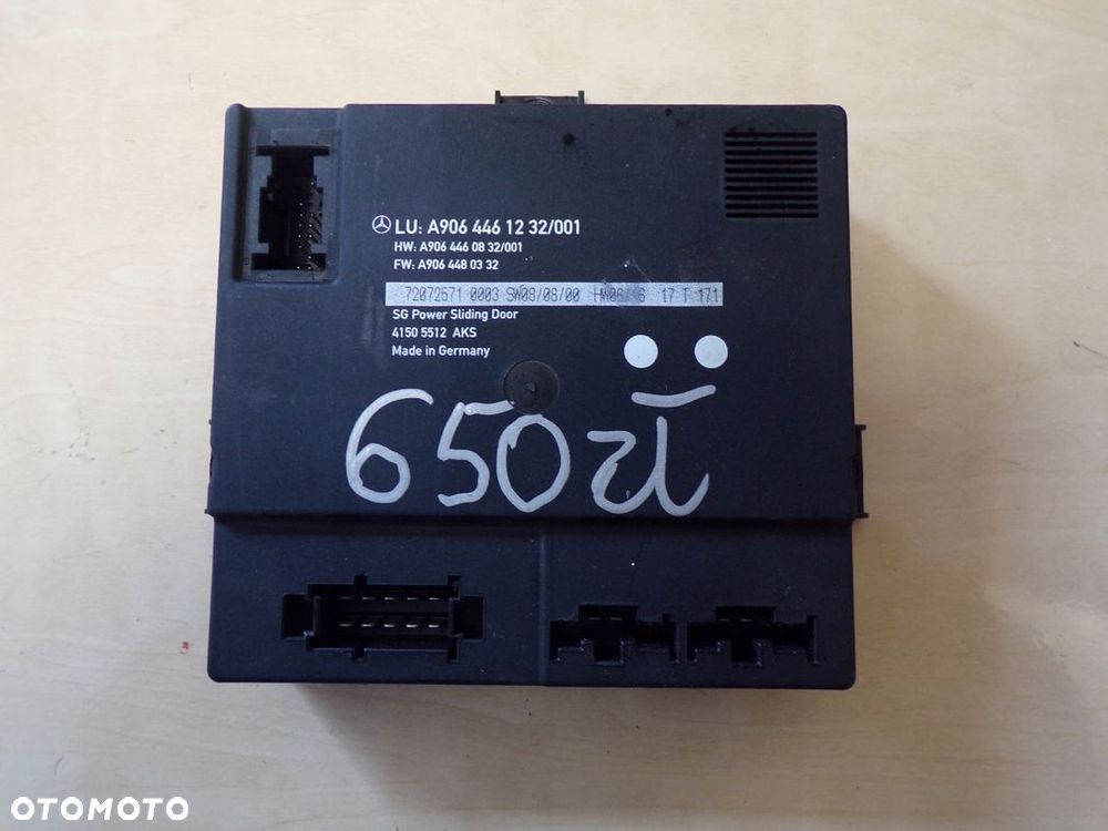 SPRINTER 906 VW CRAFTER 06- MODUŁ SENSOR DRZWI PRZESUWNYCH A9064461232 - 2