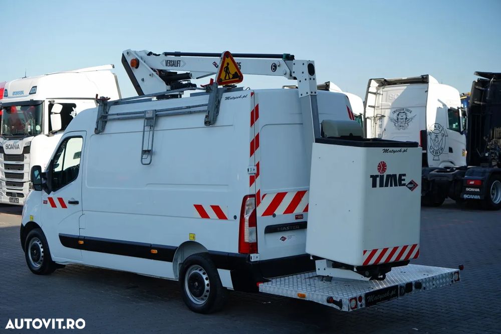 Renault MASTER / ELEVATOR BASIC - 10,5 m / TABLĂ + ELEVATOR / - 11