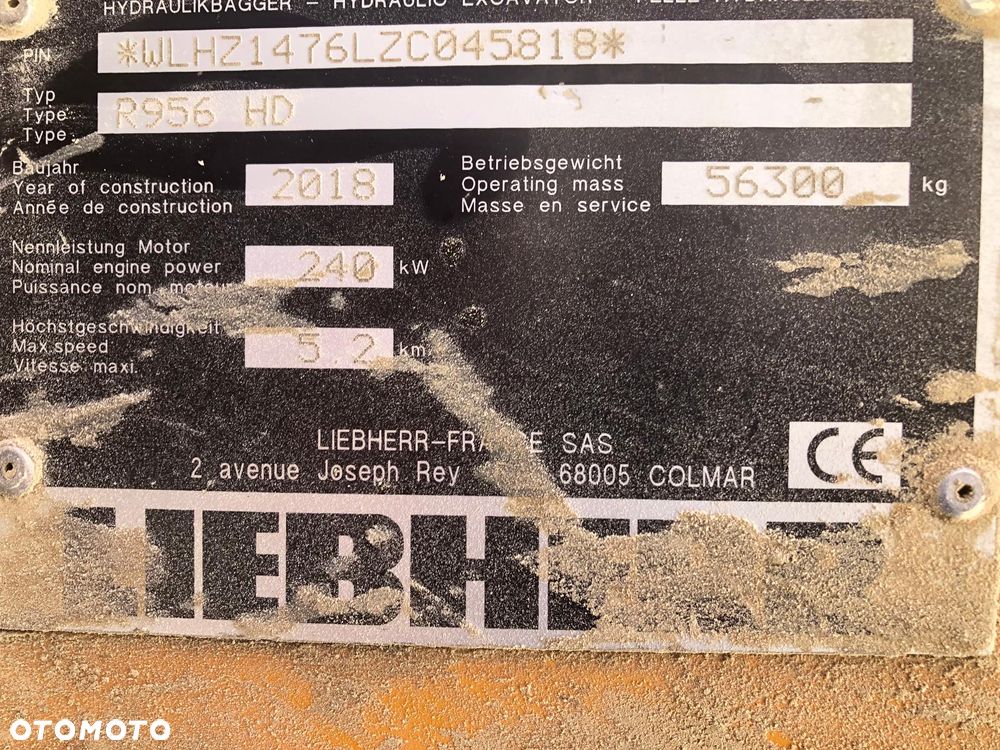Liebherr R956 HD - 6
