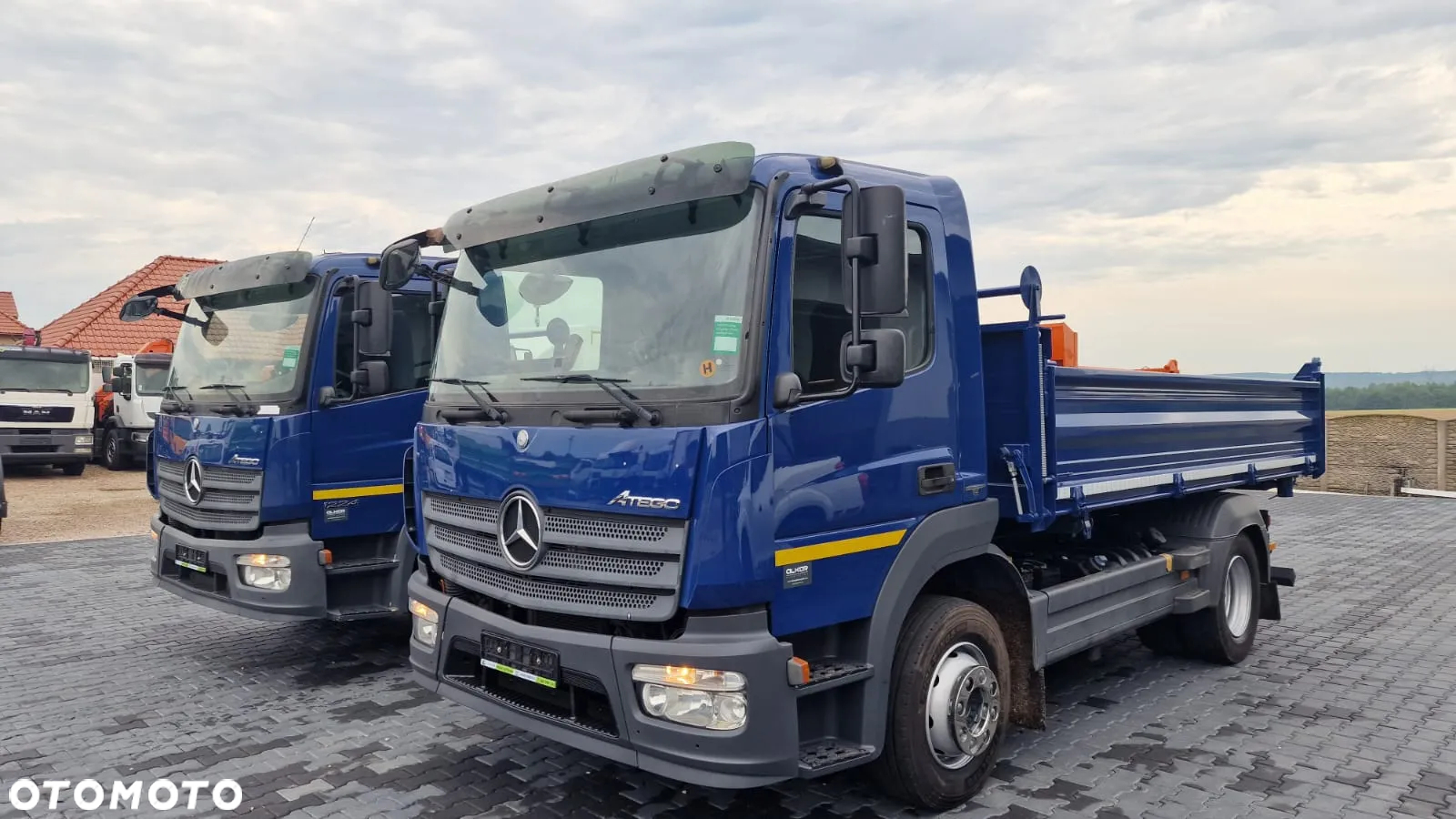 Mercedes-Benz Atego 1221 chłodnia 6.60, klima, poduszki - 17