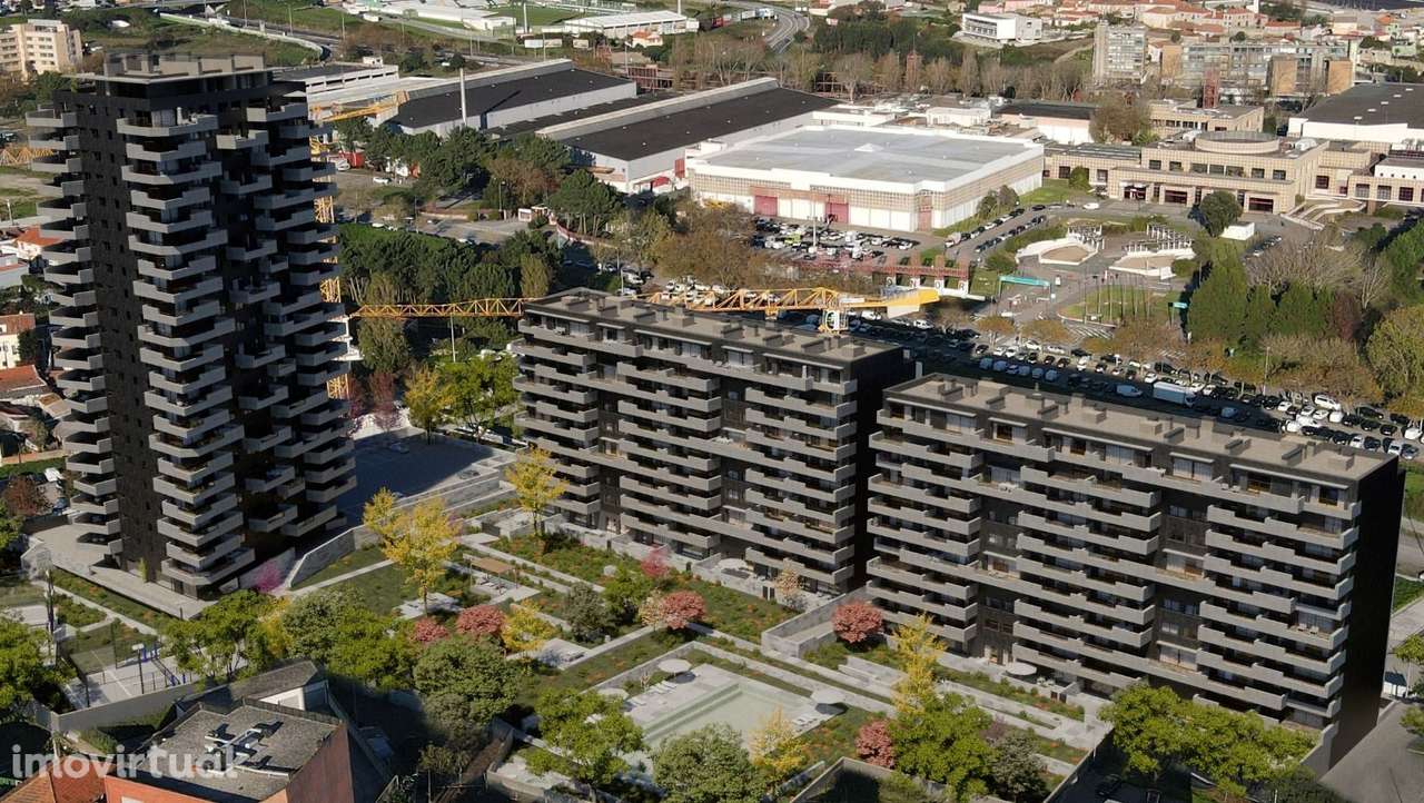 Apartamento T2 em condomínio fechado de luxo em Leça da Palmeira - Grande imagem: 5/15