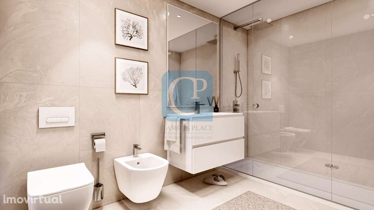 Apartamento T1 em construção no Empreendimento Valongo Premium, Valong - Grande imagem: 2/13