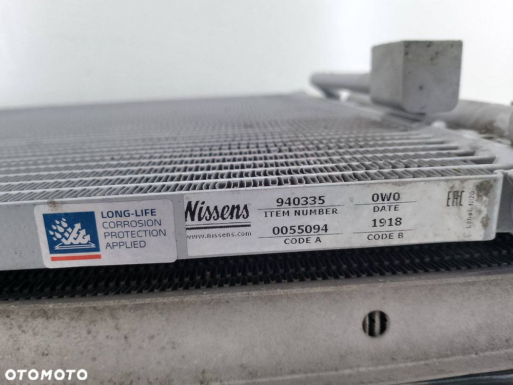 ZESTAW CHŁODNIC WODA KLIMA WENTYLATOR CHEVROLET AVEO T250 96942171 1.4 16V - 2