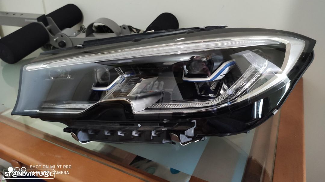farol esquerdo BMW série 3 G20 + G21 Laser - 1