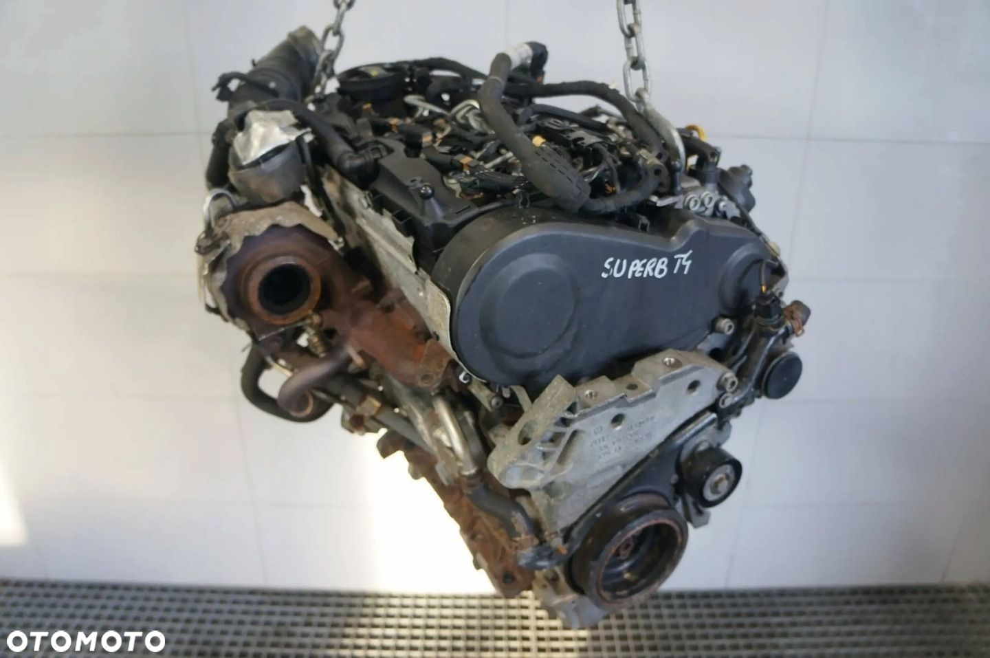 SILNIK KOMPLET OSPRZĘT 2.0 TDI CFF VW PASSAT B7 CC A3 8P GOLF VI SUPERB - 9