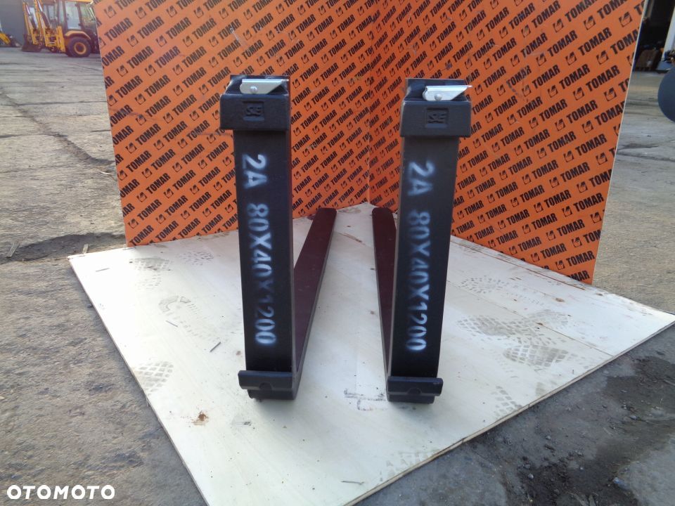 Widły 2A 2T 80x40x1200 Widła 2000kg Wózek widłowy - 3