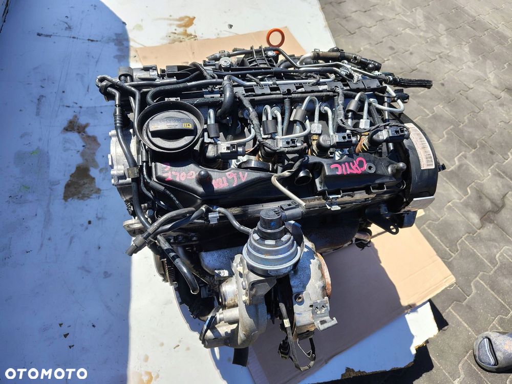 SILNIK KOMPLETNY Z NASTAWNIKIEM CAY/CAYC VOLKSWAGEN GOLF 6 VI 1.6 TDI 97TYŚ - 11