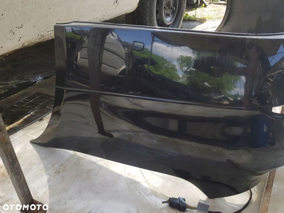 zderzak tył BMW E60 PDC schwarz II - 5