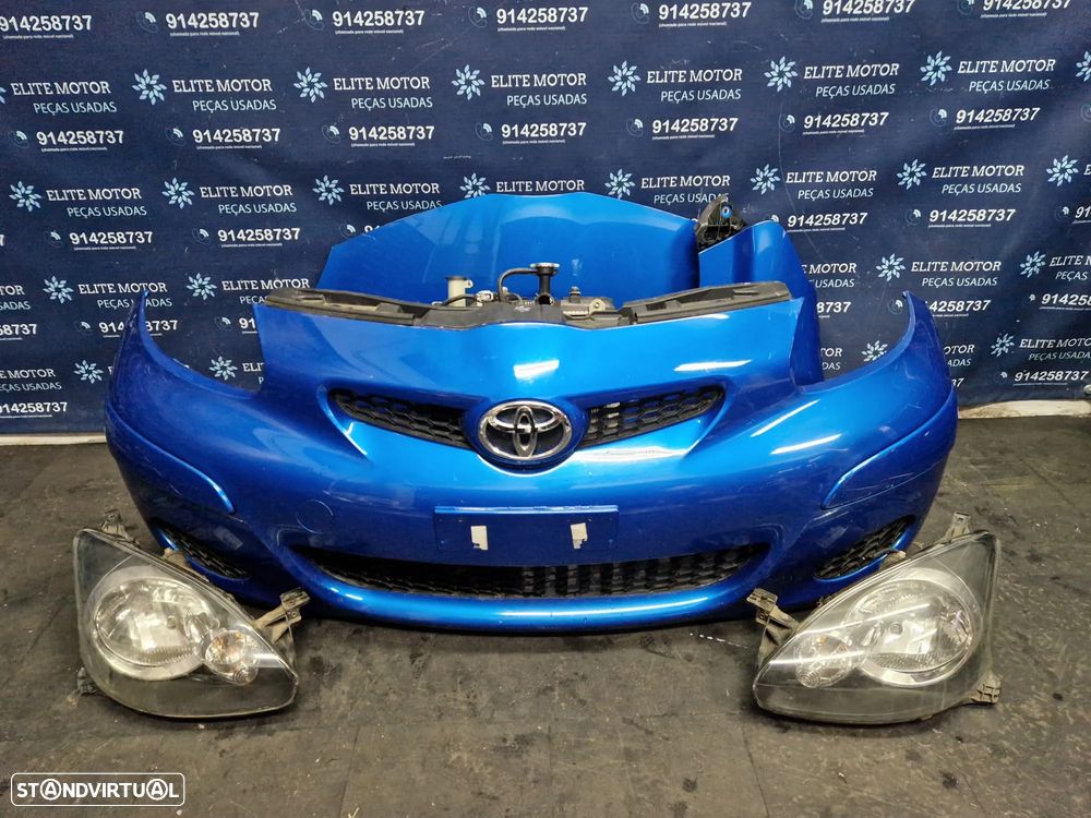 Frente completa usada TOYOTA AYGO 1.0 capot parachoques oticas radiadores guardalamas - 3