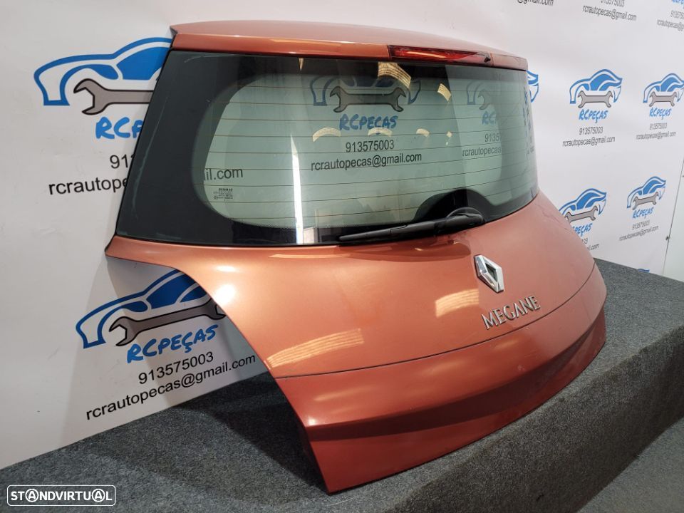 PORTA TAMPA MALA RENAULT MEGANE II 2 MK2 CARRO HATCHBACK FECHO PUXADOR MOTOR VIDRO 3º STOP - 2