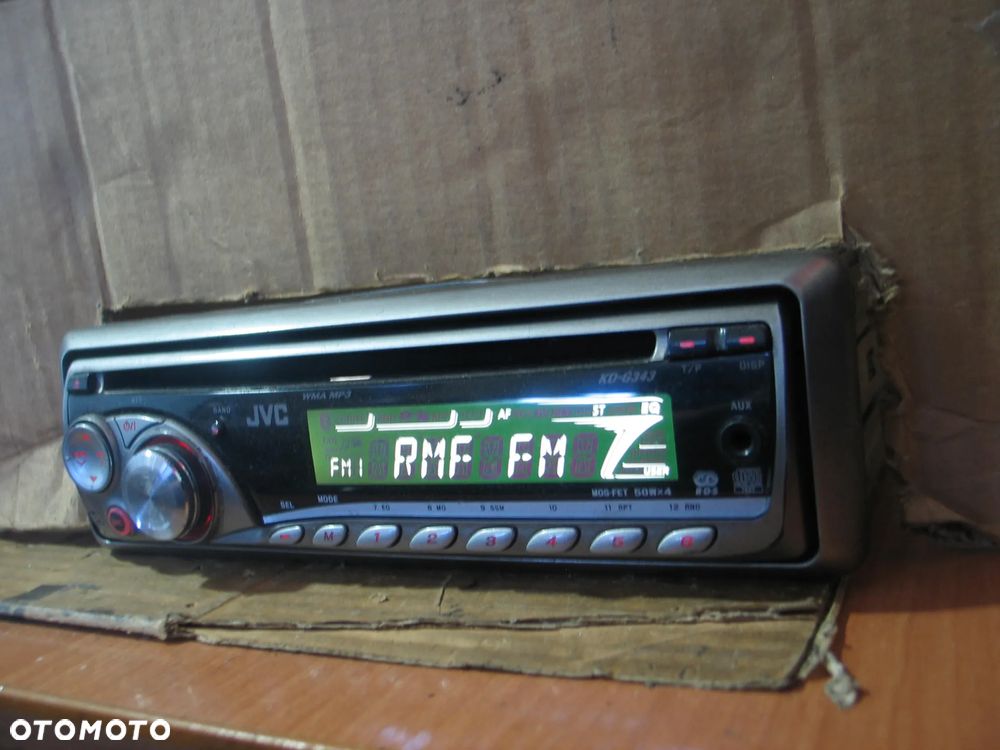 radio radioodtwarzacz CD Mp3 4x50w JVC KD-G343 - 3