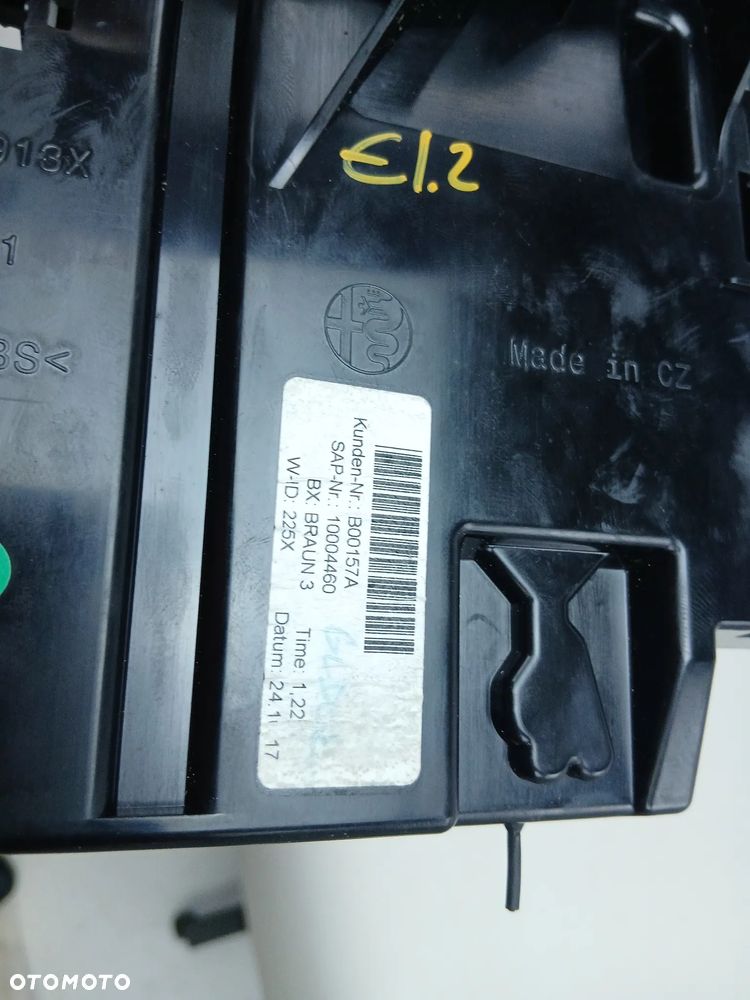 Popielniczka ramka lewarka osłona CARBON Alfa Romeo Stelvio - 9