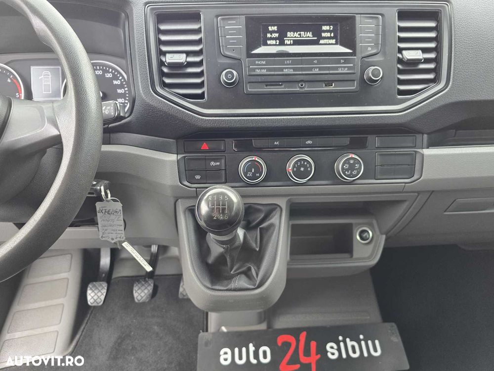 Volkswagen Crafter 140 CP doka 6 loc, bena 2.7m, 2019. - 24