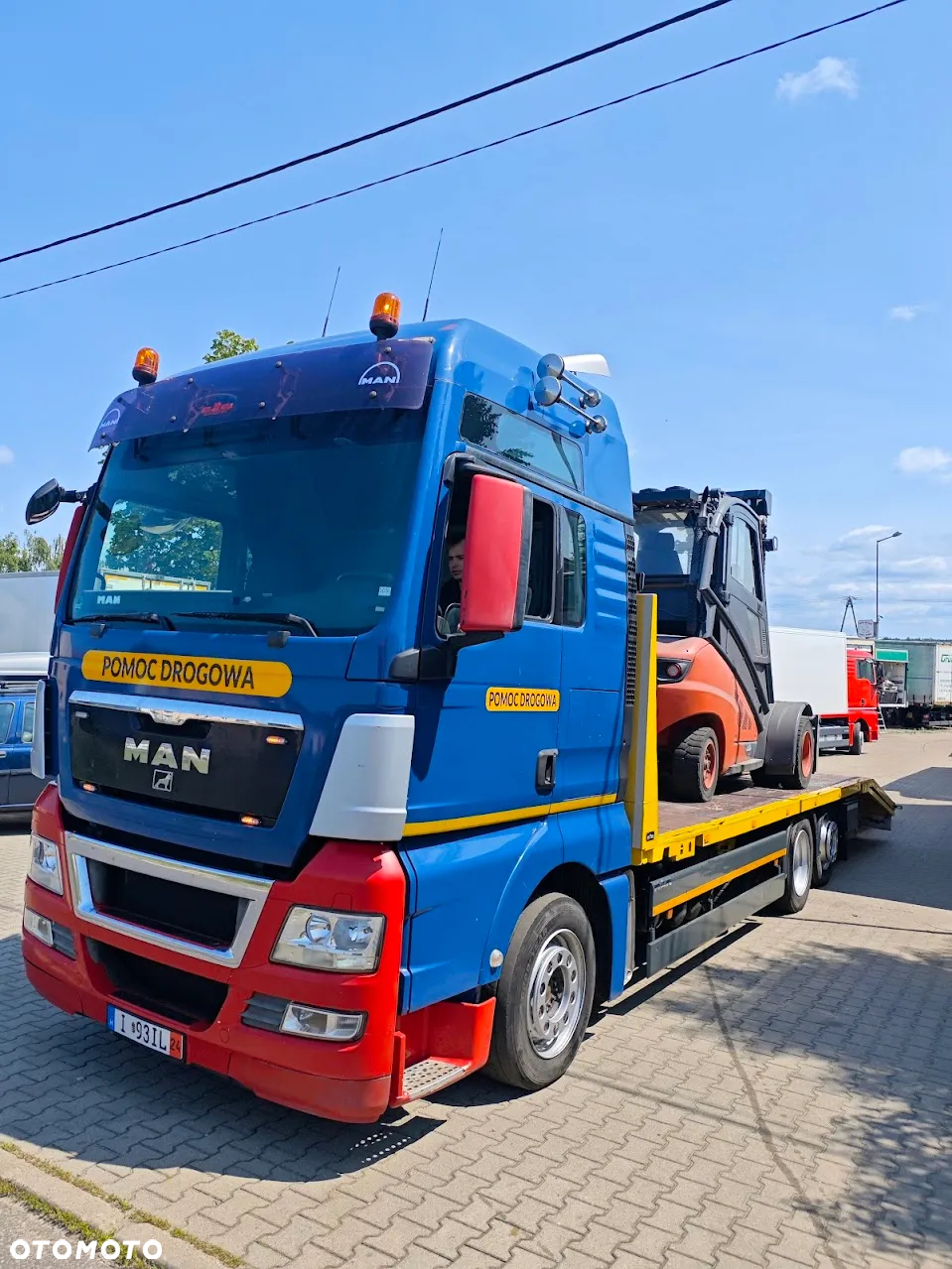 MAN Man TGS ;TGX - pomoc drogowa * laweta * najazd * transport maszyn * 6x2 - 14