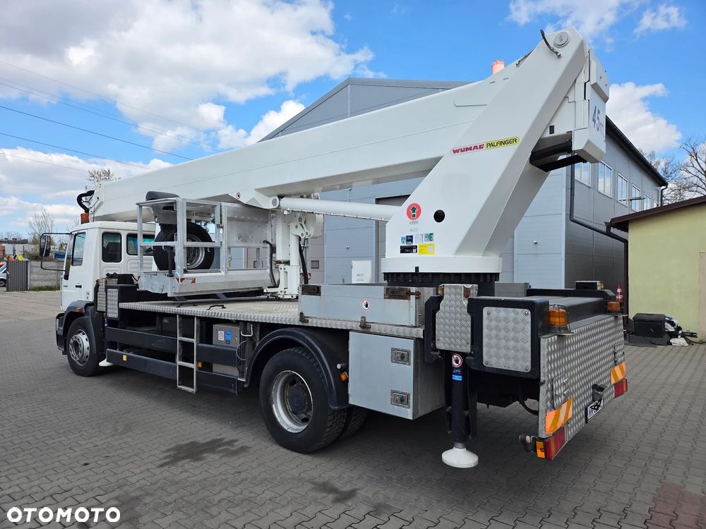 MAN LE 18.280 - 45 m WUMAG Elevant Palfinger WT 450 Podnośnik koszowy zwyżka Ruthmann - 2
