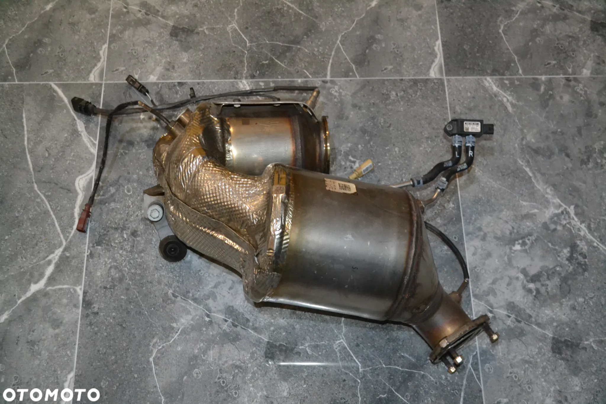 AUDI A4 B9 A5 8W A6 C7 3,0 TDI DPF FILTR CZĄSTEK STAŁYCH 4M0131765K KATALIZATOR 8W0131703H KPL - 2