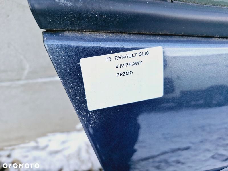 renault clio iv 4 drzwi prawy przód przednie - 2
