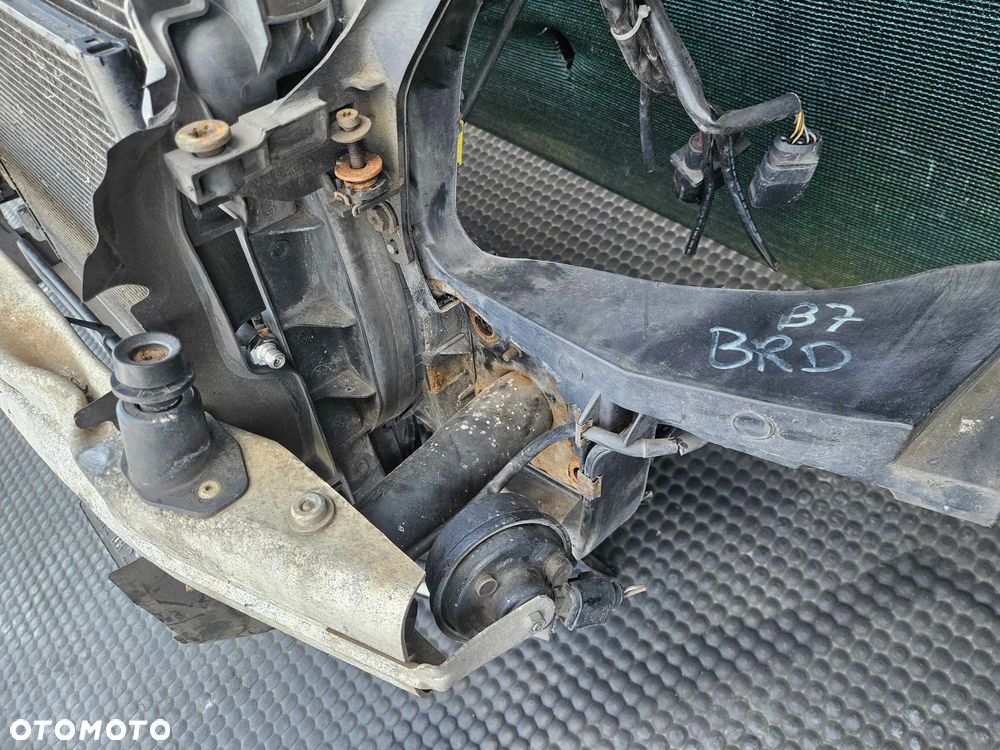 Pas Przedni Wzmocnienie Czołowe Belka Zderzaka Chłodnice Wentylator 2.0 TFSI 2.0 TDI BRD 170KM AUDI A4 B7 - 13