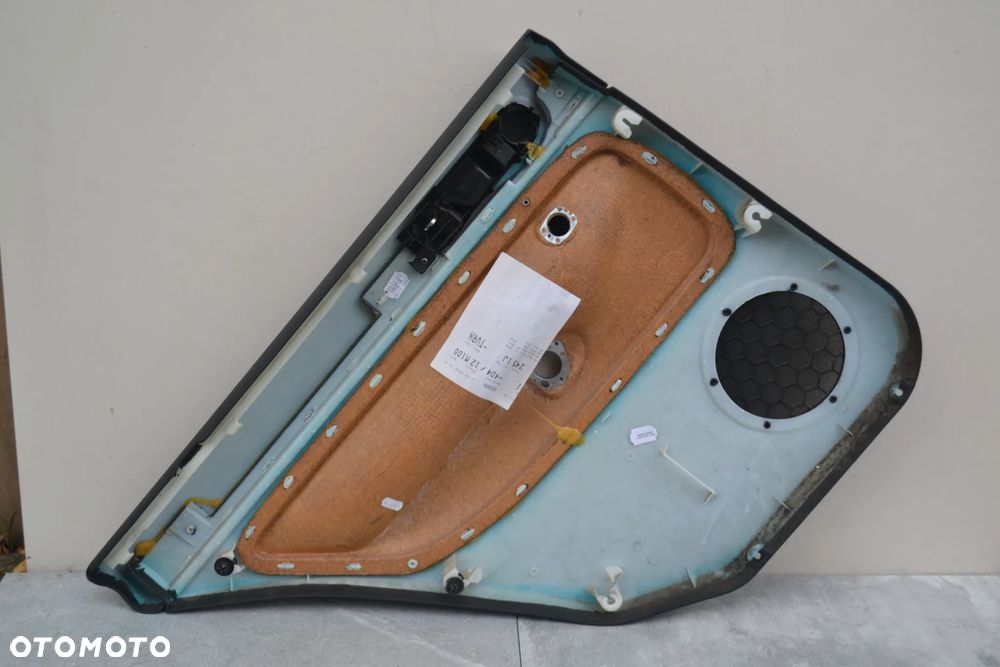 VW GOLF IV BORA KOMBI TAPICERKA DRZWI BOCZEK PRAWY TYŁ CZARNY - 2