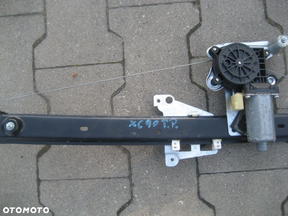 volvo xc90 03-14r podnośnik szyby tył prawy silnik 2pin - 2