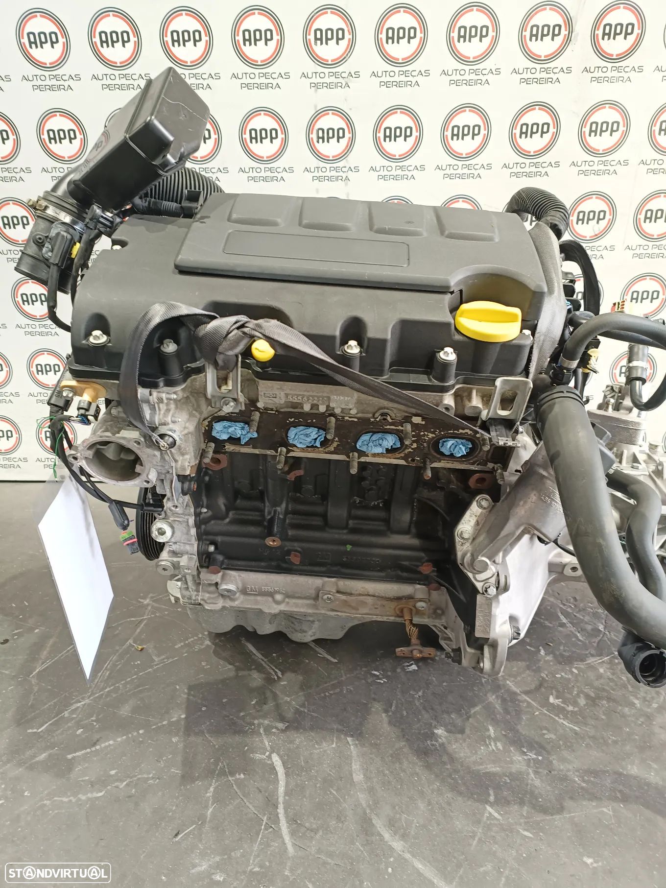 Motor usado Opel 1.4 16V de 2018, referência B14XER, aproximadamente 79000 KMS . - 1