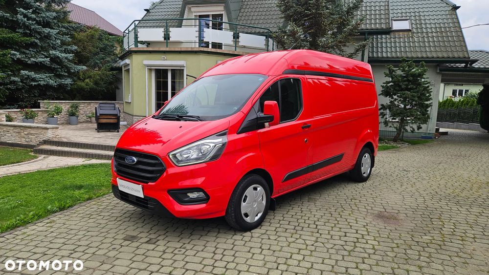 Ford Custom 2,0TDCI L2H2 Automat Nawigacja Duży Wyświetlacz Webasto Led Parktronik Hak Super Stan - 1