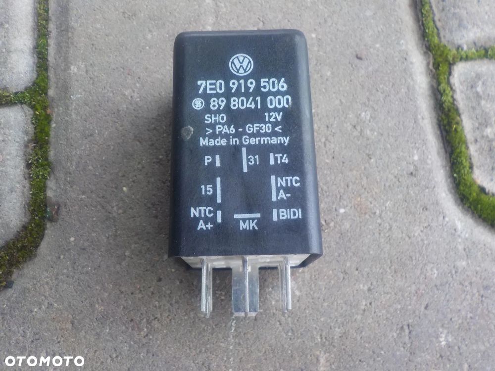 VW T5 1.9 TDI MODUŁ PRZEKAŹNIK KLIMATYZACJI 454 7E0919506 - 2