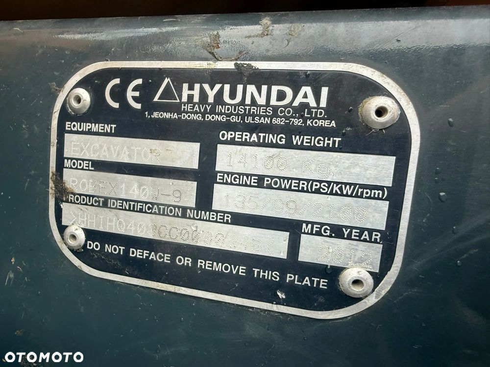 Hyundai Robex 140W-9 - 4
