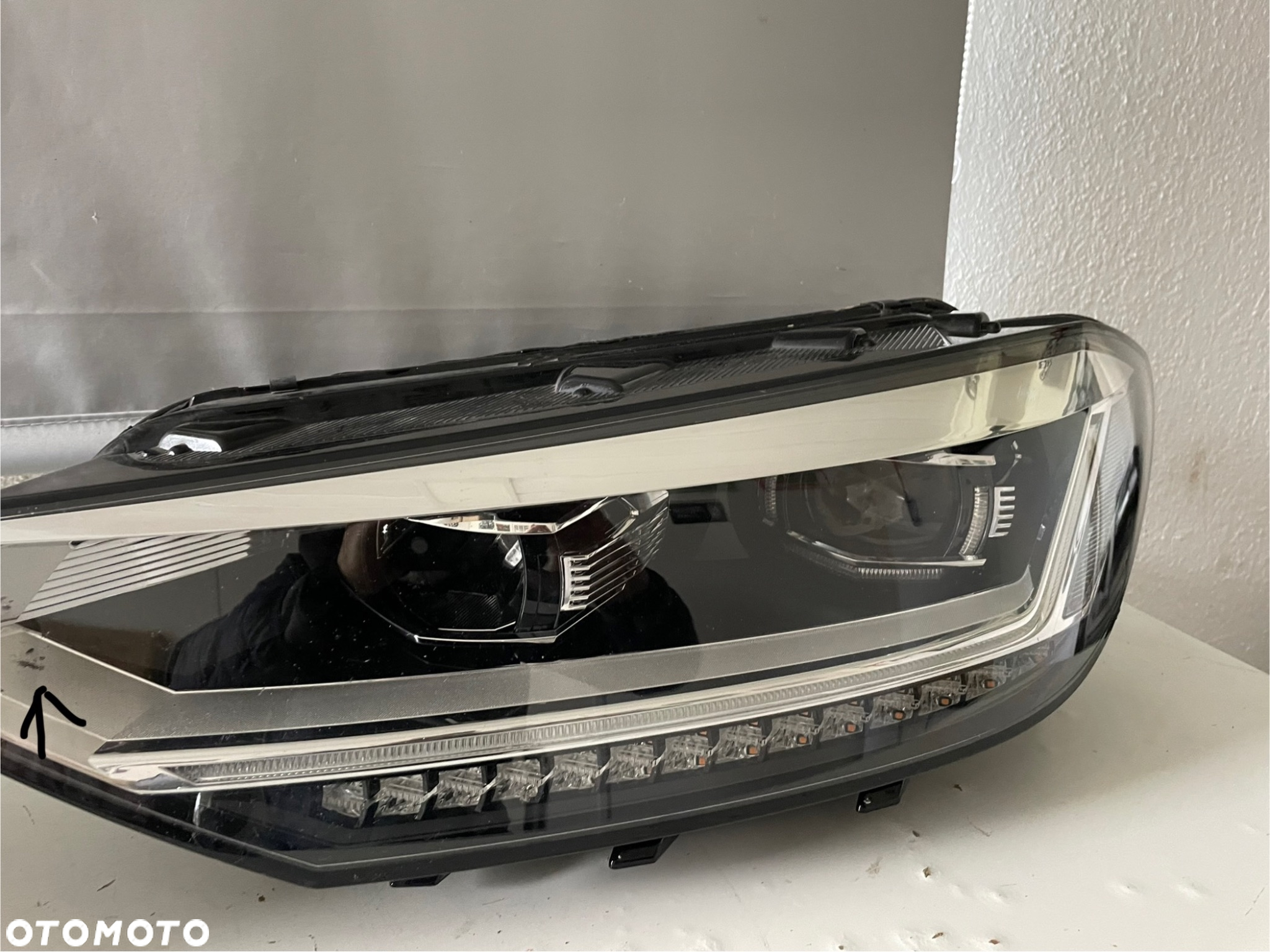 Lampy lewa prawa VW TOURAN III  5TB 2015- FULL LED XENON 5TB941082D cala - 2