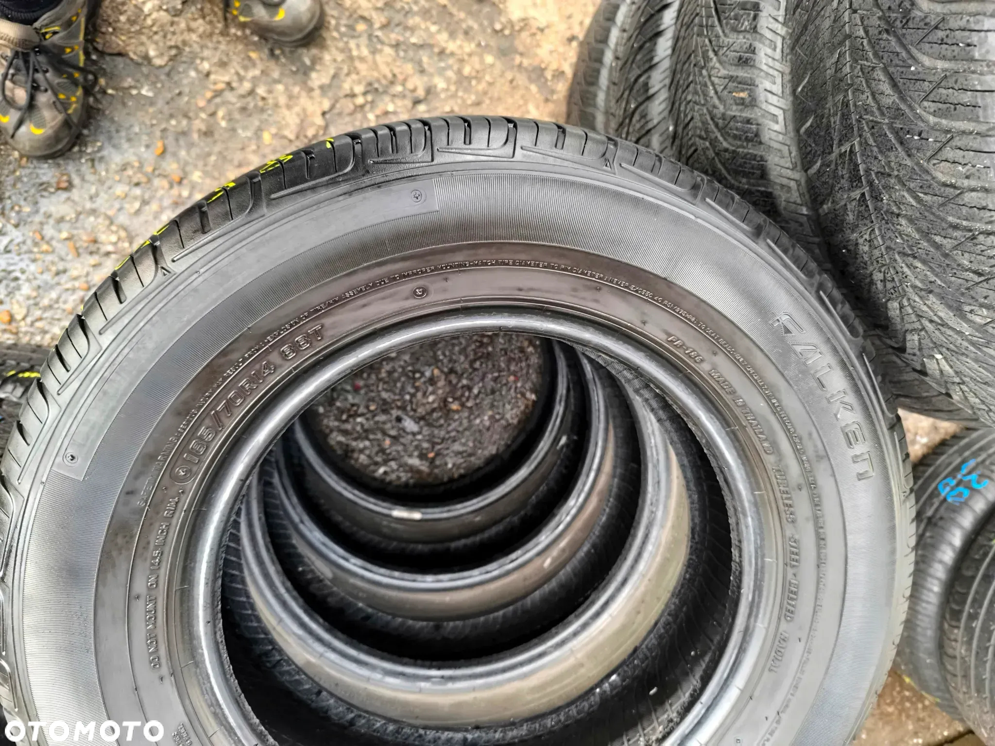 185/70R14 88T Opony Letnie Lato FALKEN SINCERA SN828 6mm Legnica ALU-RAD 185/70 - 11