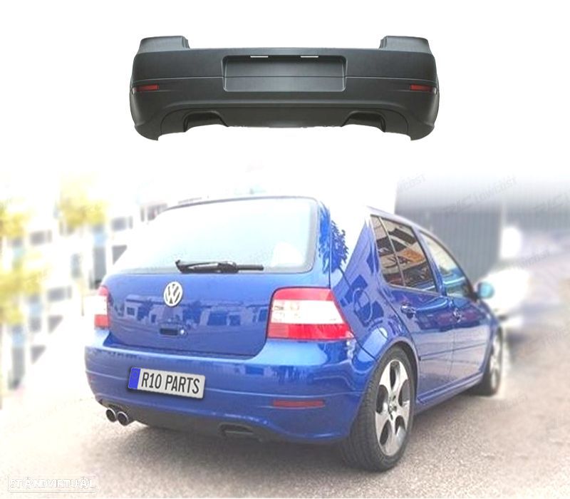 PÁRA-CHOQUES TRASEIRO VOLKSWAGEN VW GOLF 4 97-03 LOOK GOLF 5 - 1