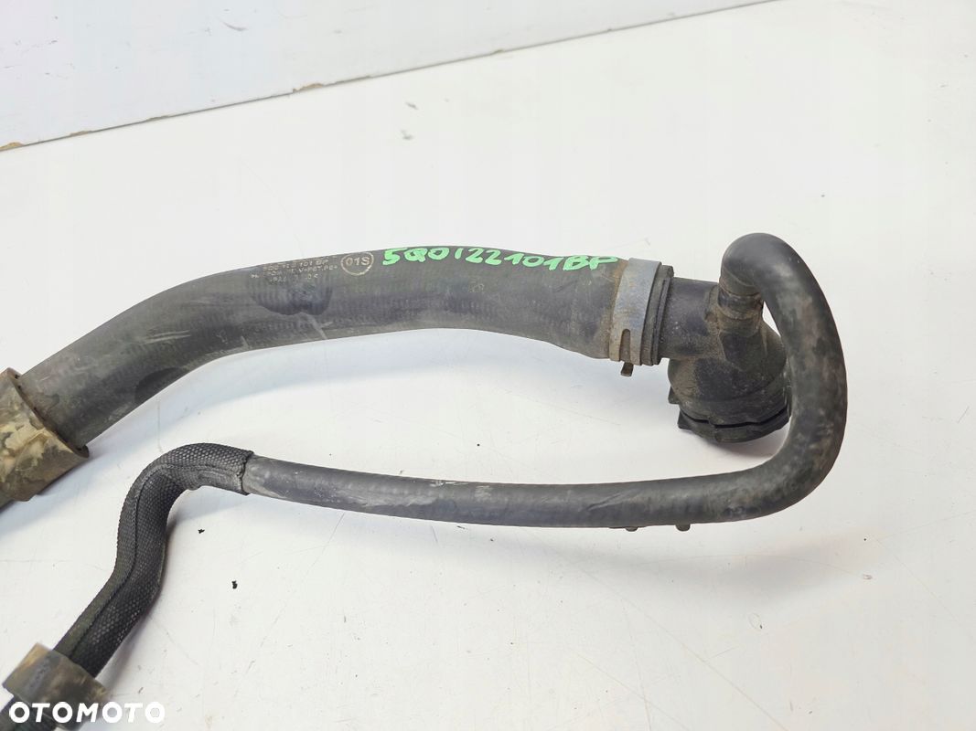 RURA PRZEWÓD WĄŻ WODY AUDI VOLKSWAGEN SKODA SKODA 1.6 2.0 TDI 5Q0122101BP - 1