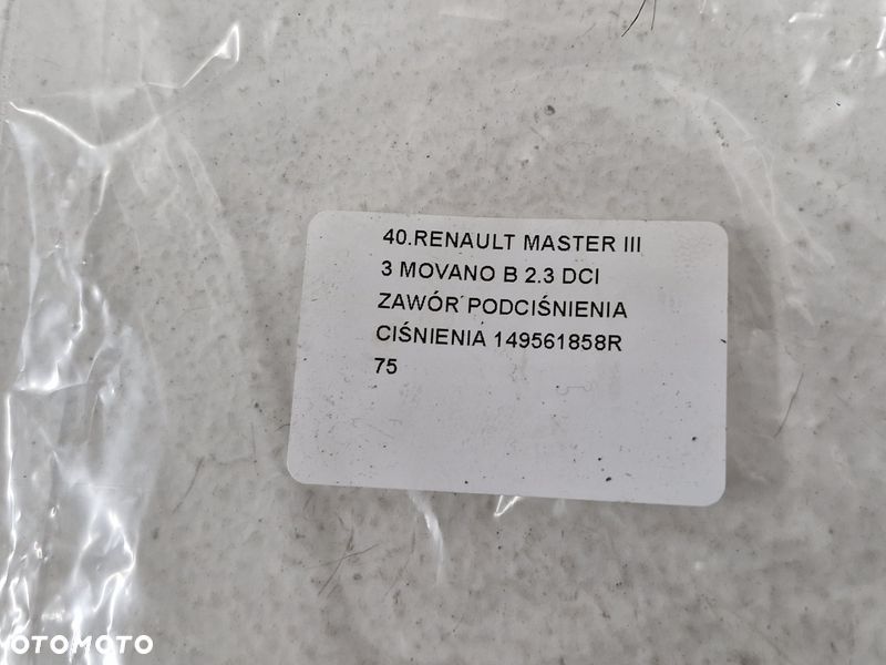 RENAULT MASTER III 3 MOVANO B 2.3 DCI ZAWÓR PODCIŚNIENIA CIŚNIENIA 149561858R - 7