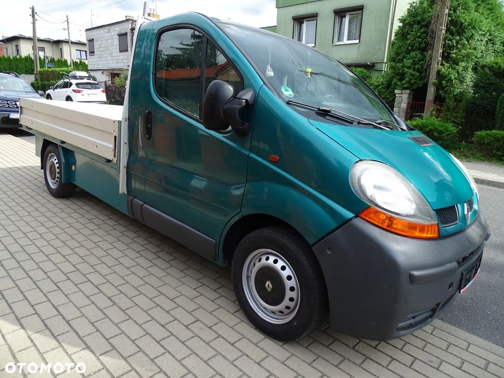 Renault Trafic 1,9 DCI -90 KONI , skrzynia ładunkowa , 3 miejsca , cały oryginał. - 2