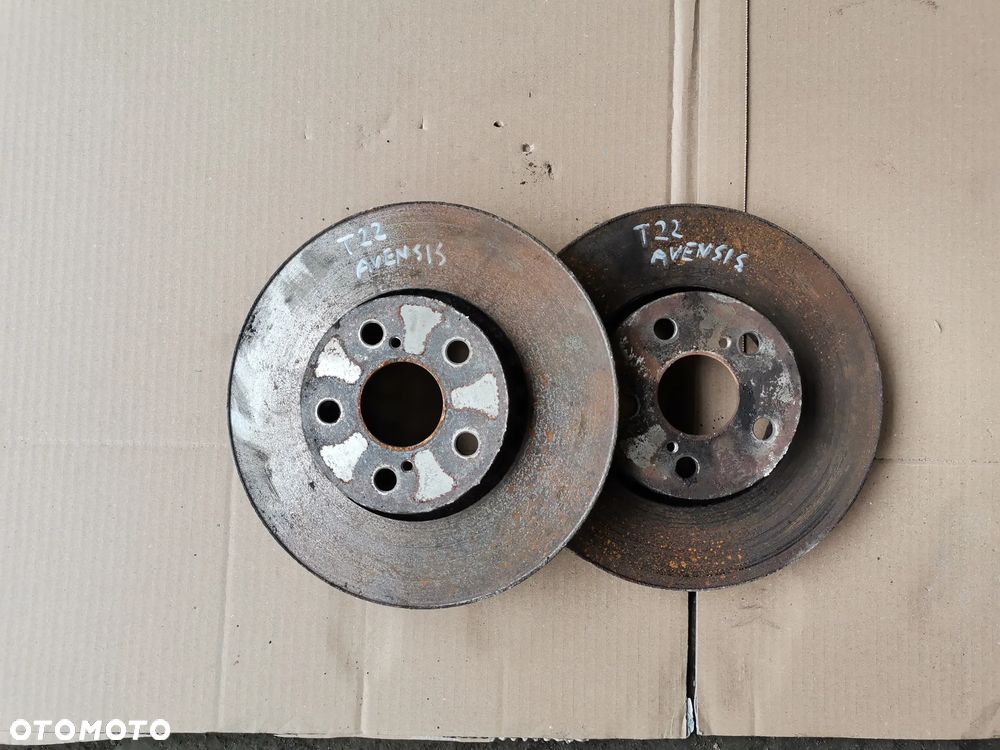 Tarcza tarcze hamulcowe przod Avensis t22 - 1