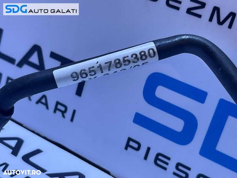 Teava Conducta Ulei Turbo Turbina Turbosuflanta Ford C-Max 1.6 TDCI 2004 - 2010 Cod 9651785380 - 4