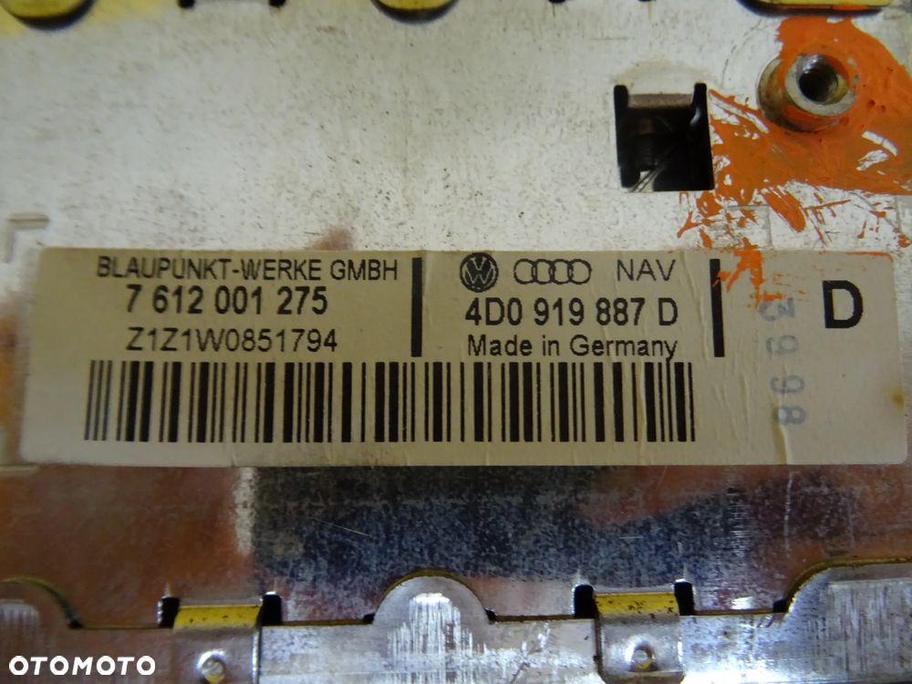 STACJA MULTIMEDIALNA CZYTNIK GPS AUDI A6 C5 NR174 - 7