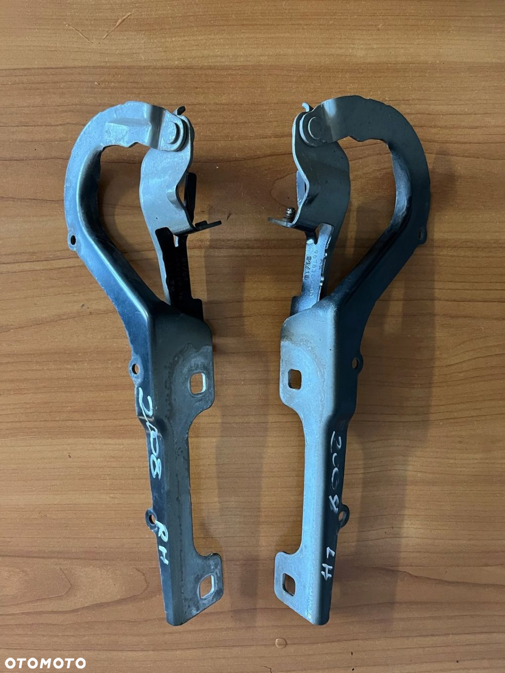 Zawias Zawiasy maski Peugeot 2008 I Lift 2016- Komplet LewyPrawy KTG - 6