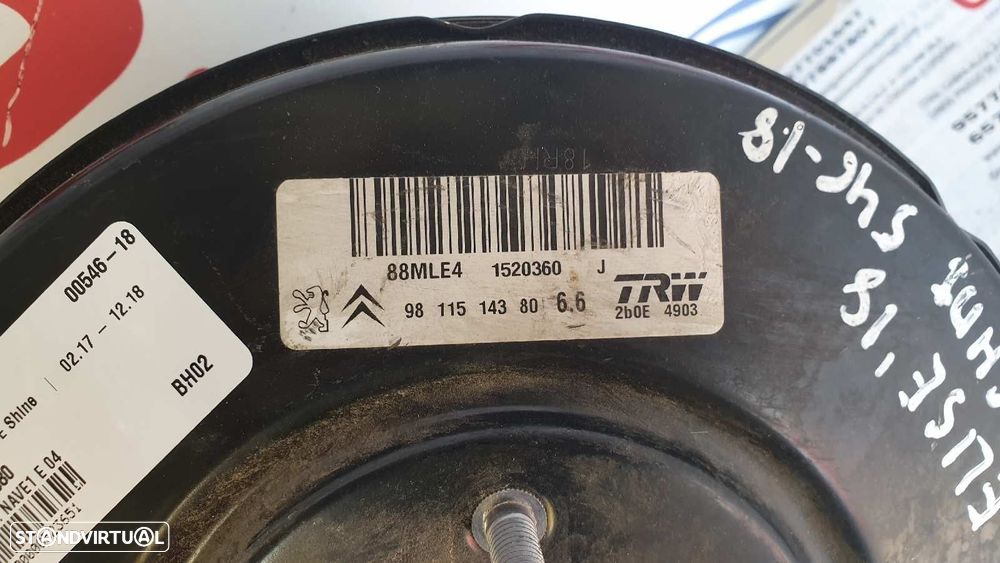 SERVOFREIO CITROEN C-ELYSEE 2018 - - 2