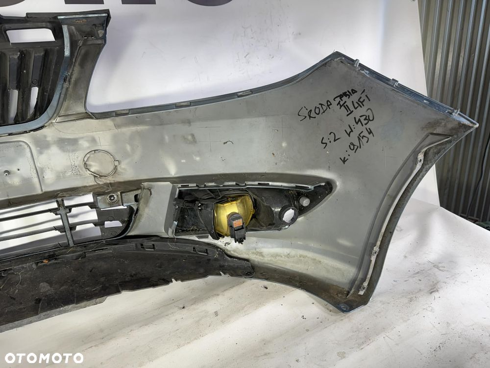 Skoda Fabia II Lift Zderzak Przód Przedni 10-14r. 9154 5J0807221D - 7