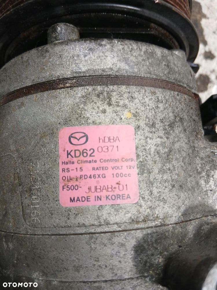 sprężarka klimatyzacji mazda cx-5 cx5 i 2.2 d f500-jubab-01 - 3