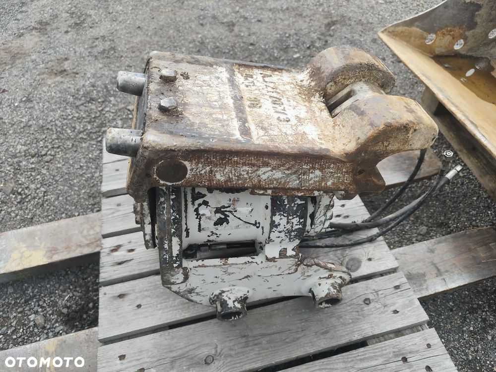 Obrotnica powertilt tilt szybkozłącze hydrauliczny Lehnhoff MS03 z hakiem ładunkowym - 6