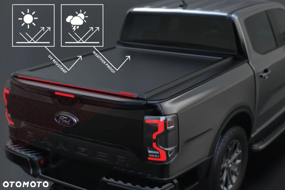 Roleta Zwijana Pokrywa Bagażnika Aluminiowa Zabudowa VW AMAROK AVENTURE 2023- - 10