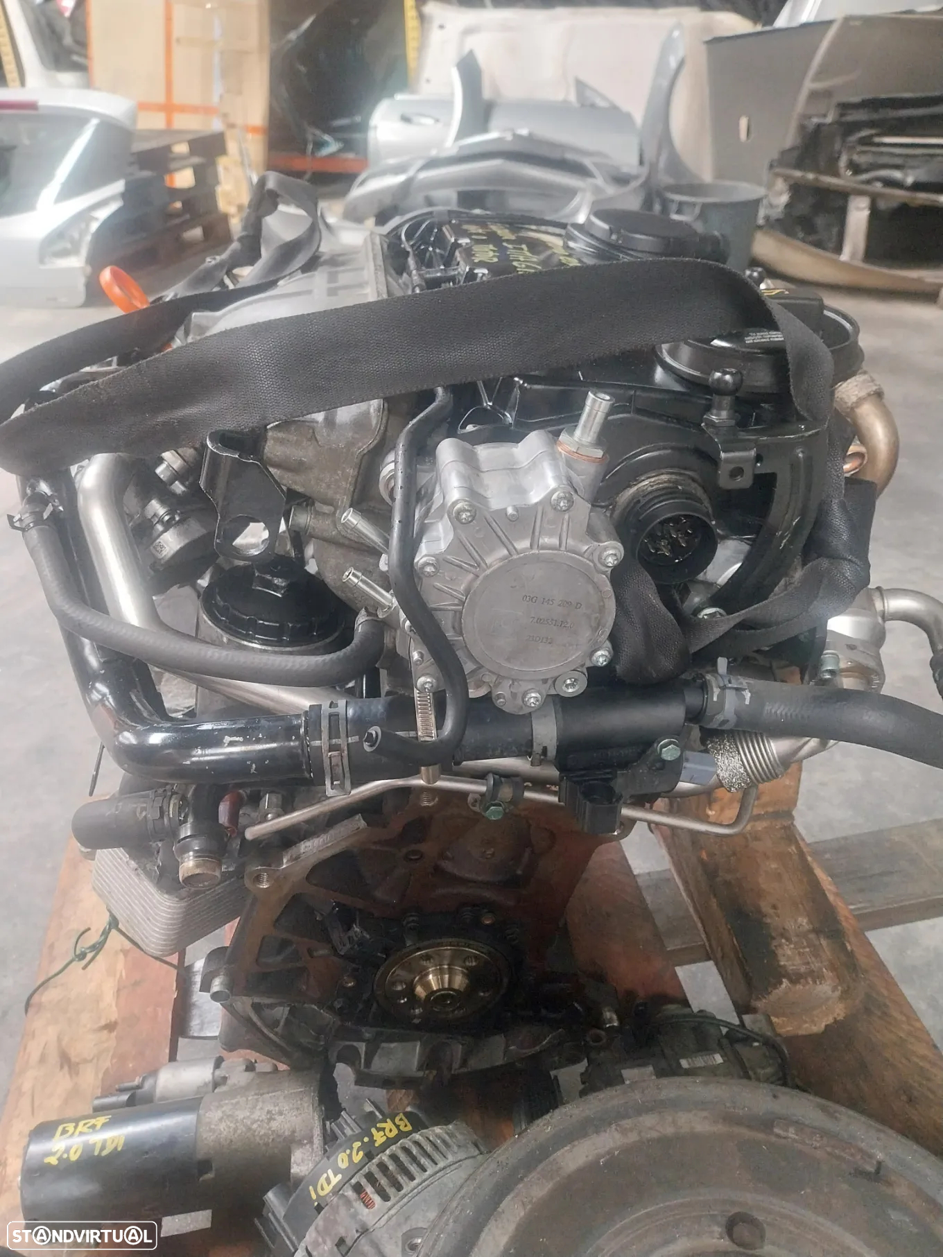 Motor 2.0 tdi 136 cv Audi/Passat Ref: BRF - 4