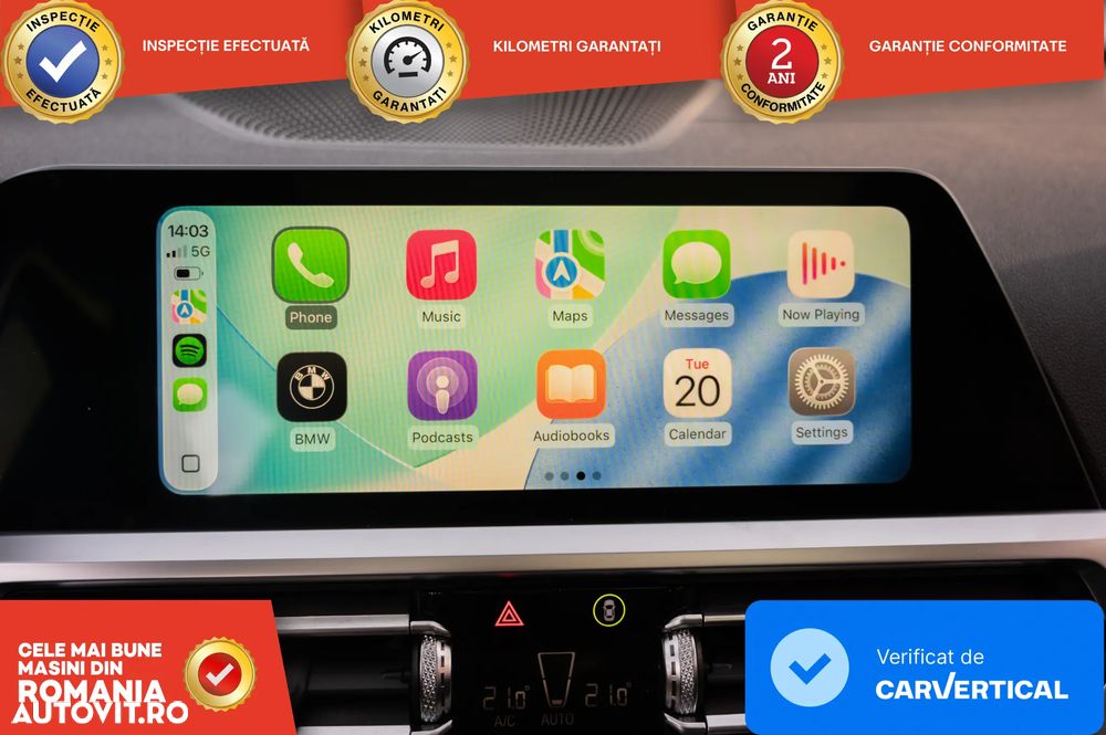 BMW Seria 3 320d Aut. xDrive Edition M Sport Shadow - 14